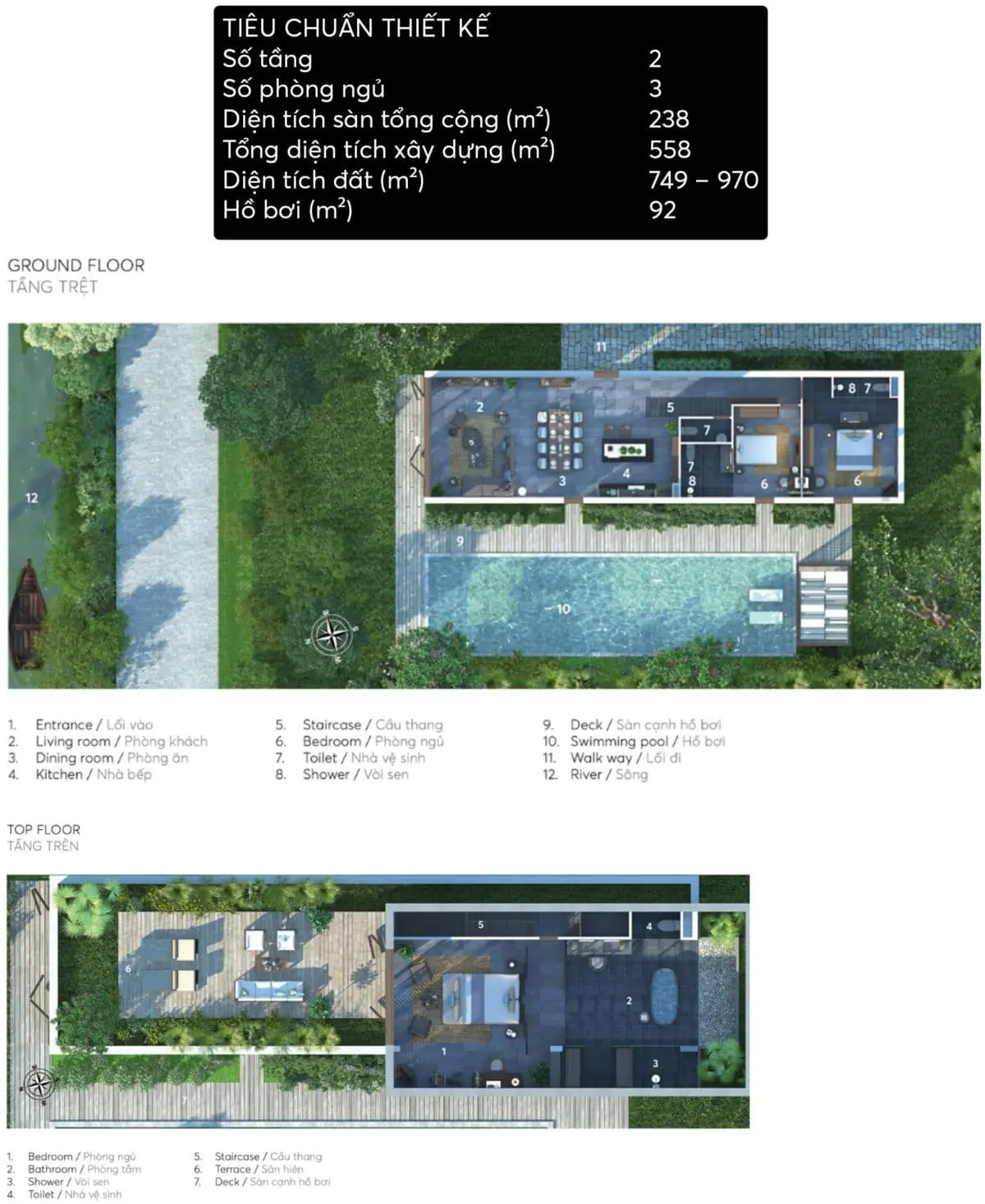 thiet ke biet thu Villa A thiet ke biet thu Villa A