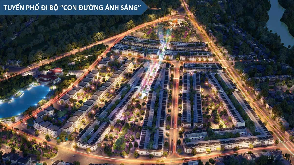 Con đường Ánh Sáng tại Dự án Eco City Premia Buôn Ma Thuột