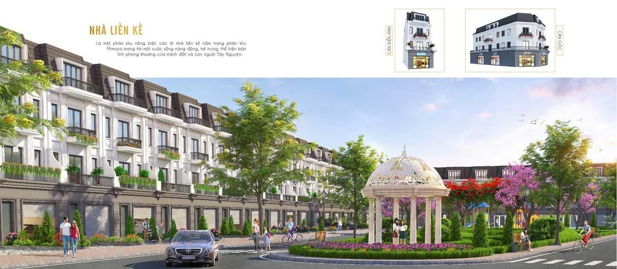 Eco City Premia 15 Nhà phố liên kế Eco City Premia Buôn Ma Thuột