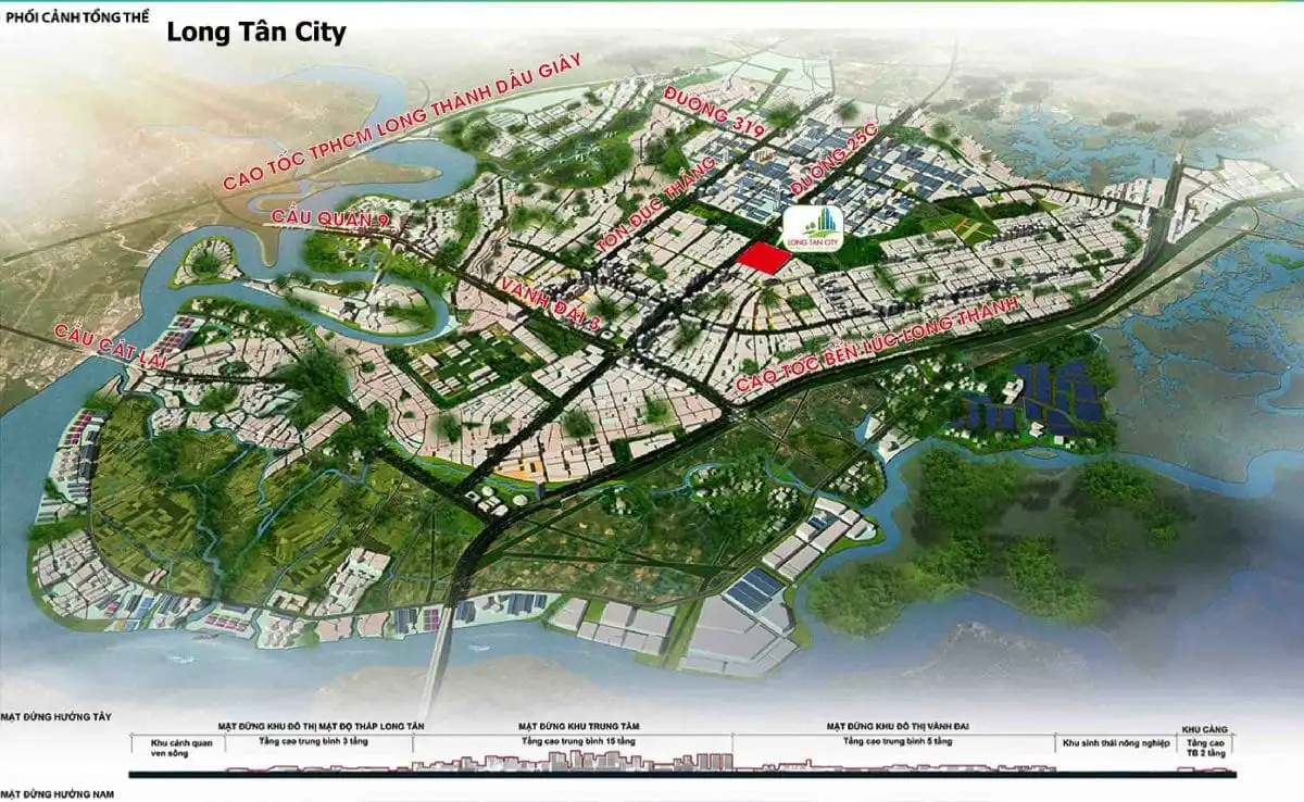 LONG TÂN CITY ĐỒNG NAI 3 Tổng quan Dự án Long Tân City Nhơn Trạch Đồng Nai