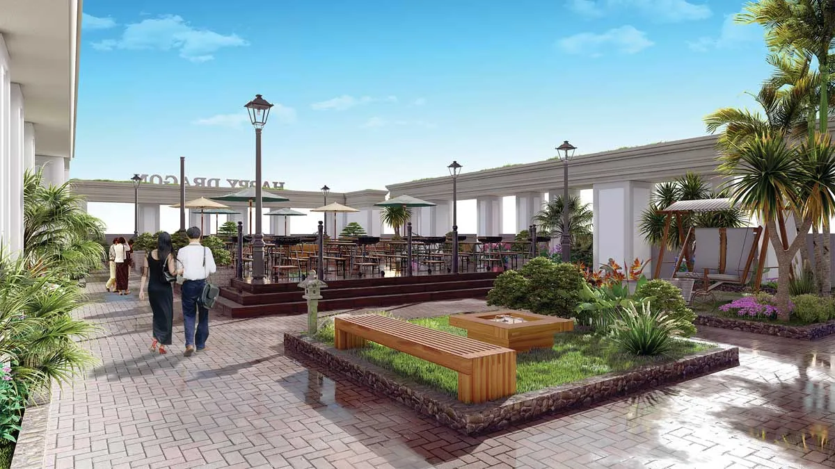 VIVA PLAZA QUẬN 7 6 Tiện ích Khu Cafe tại Tầng 4 Căn hộ ViVa Plaza