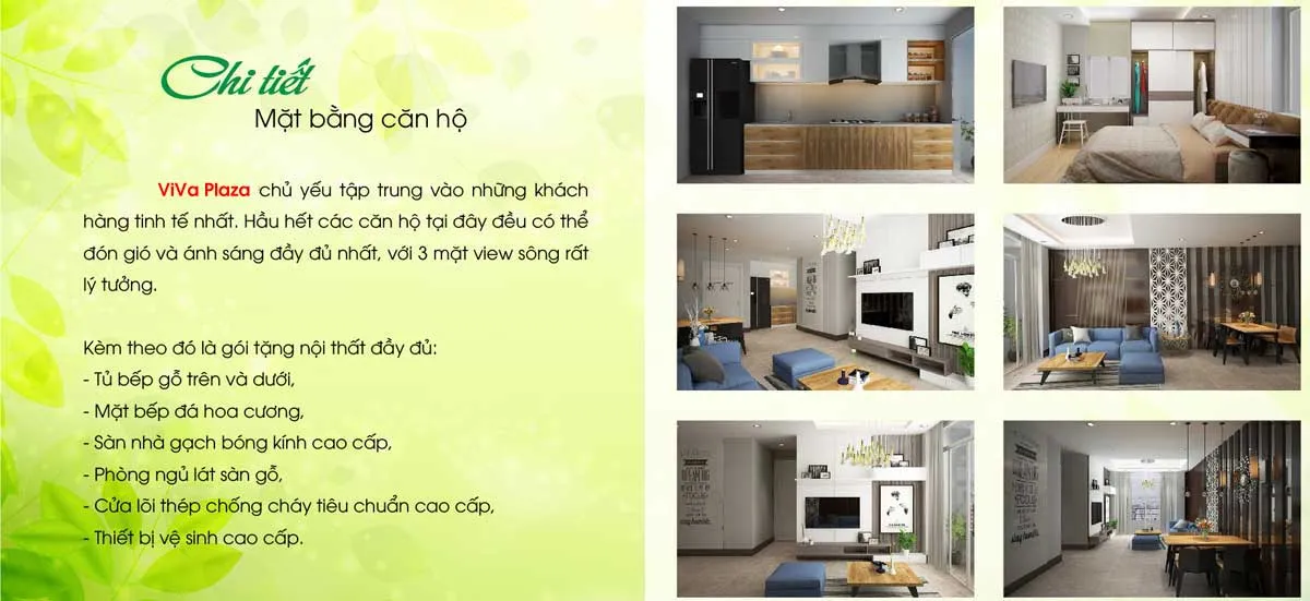 VIVA PLAZA QUẬN 7 20 Nội thất Căn hộ ViVa Plaza Nguyễn Lương Bằng Quận 7