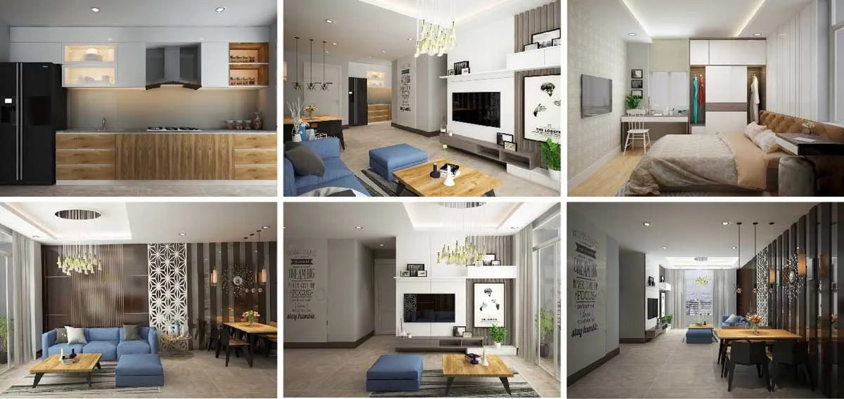 VIVA PLAZA QUẬN 7 21 Nhà mẫu Căn hộ ViVa Plaza Quận 7