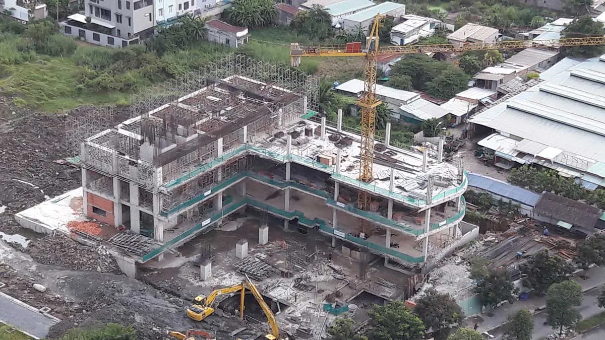 VIVA PLAZA QUẬN 7 29 Tiến độ thi công Dự án Căn hộ ViVa Plaza Nguyễn Lương Bằng Quận 7