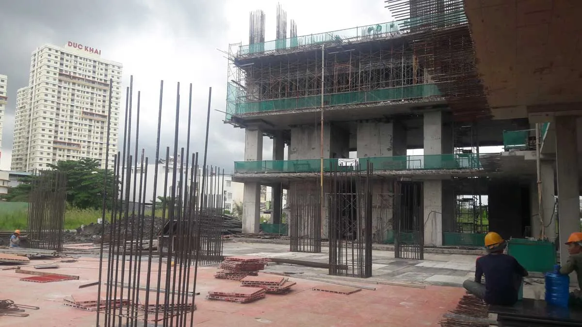 VIVA PLAZA QUẬN 7 30 Tiến độ thi công Dự án Căn hộ ViVa Plaza 15B Nguyễn Lương Bằng Quận 7