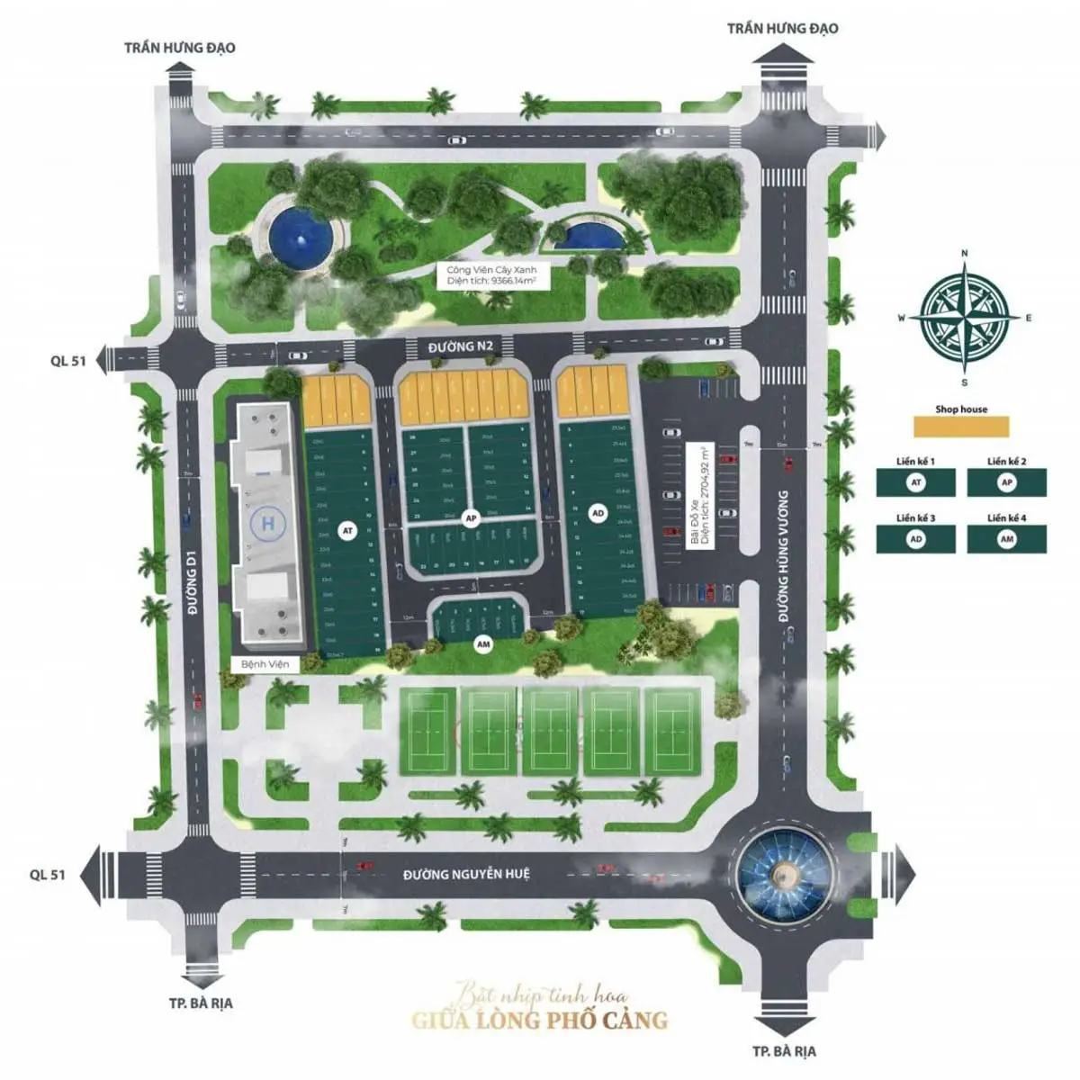 Ario Park View 8 Mặt bằng Tổng thể Dự án Ario Park View Phú Mỹ