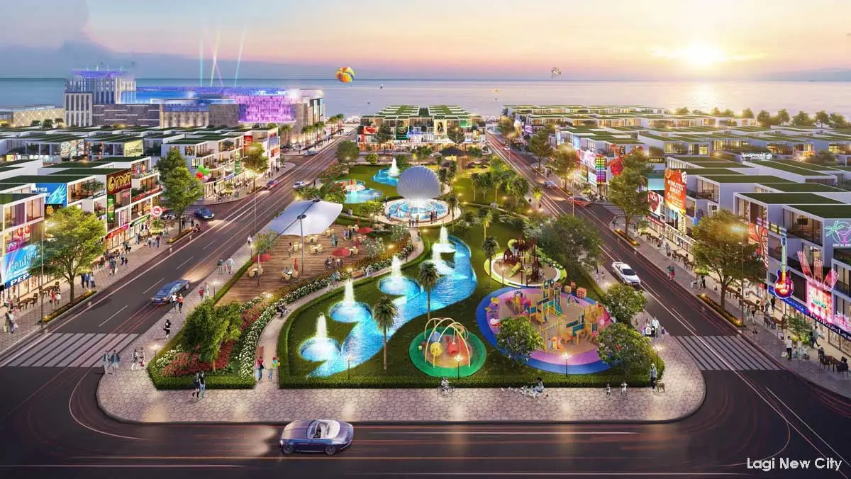 Lagi New City 11 Tiện ích Công viên Biển tại Dự án Phức hợp Đô thị Thương mại Dịch vụ & Du lịch Biển Lagi New City