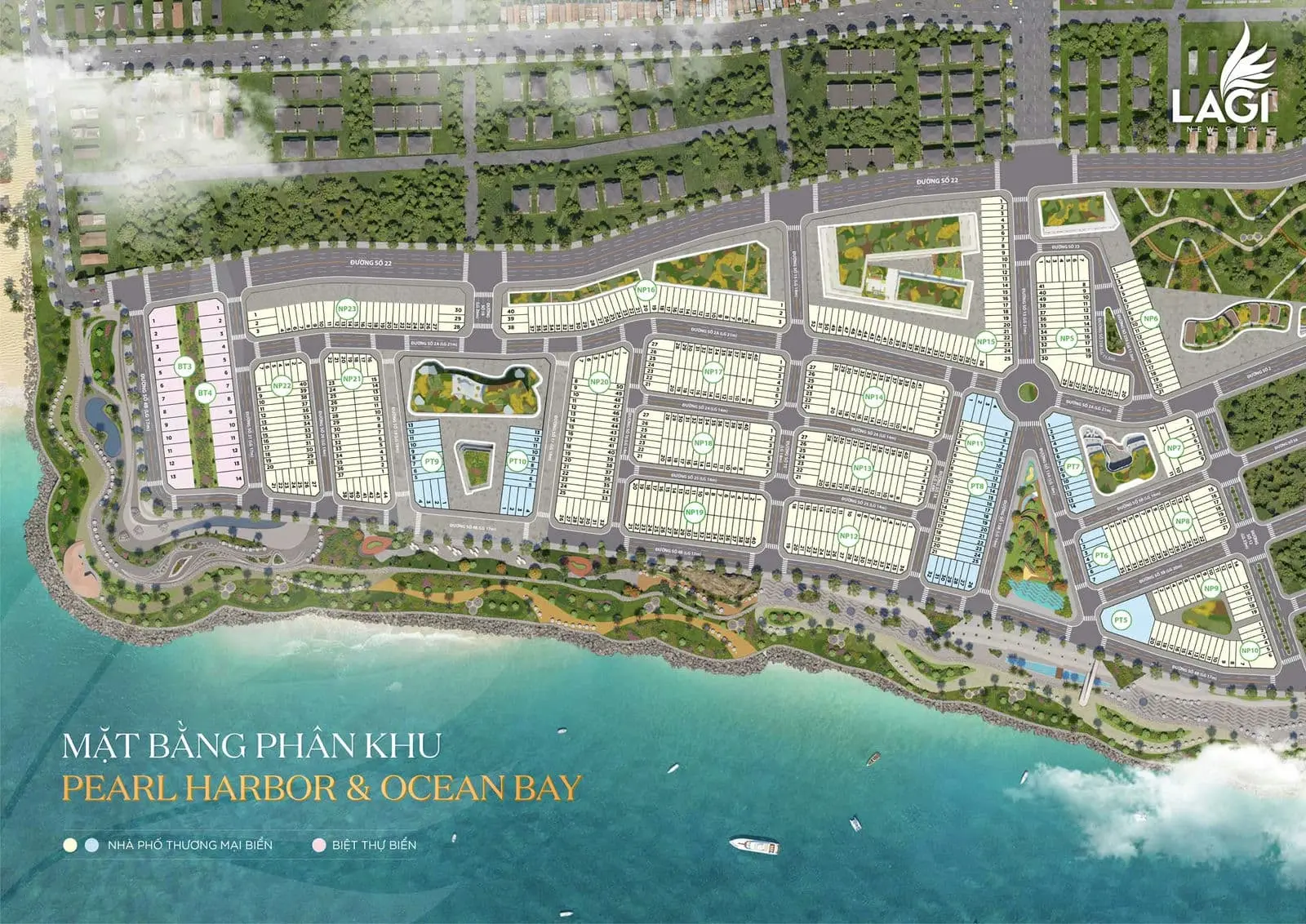 Lagi New City 15 Mặt bằng phân lô Dự án Lagi New City