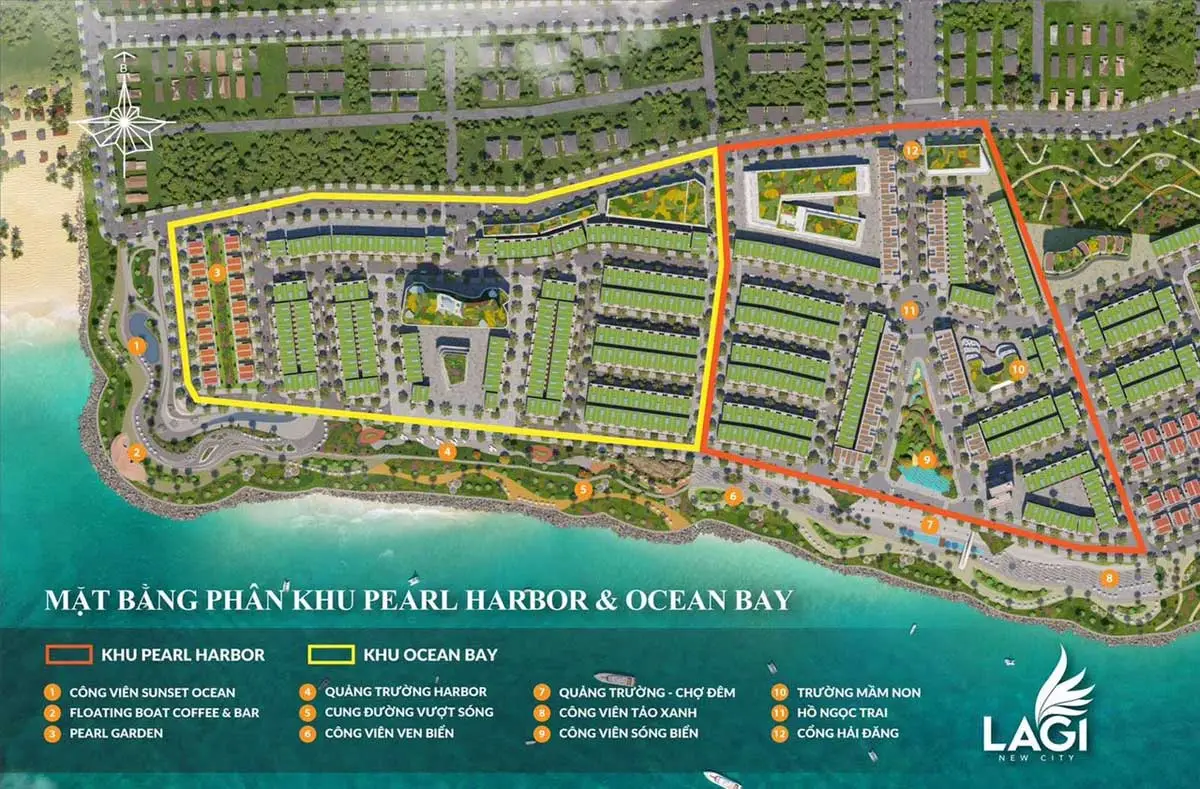 Lagi New City 14 Mặt bằng Tổng thể Dự án Lagi New City