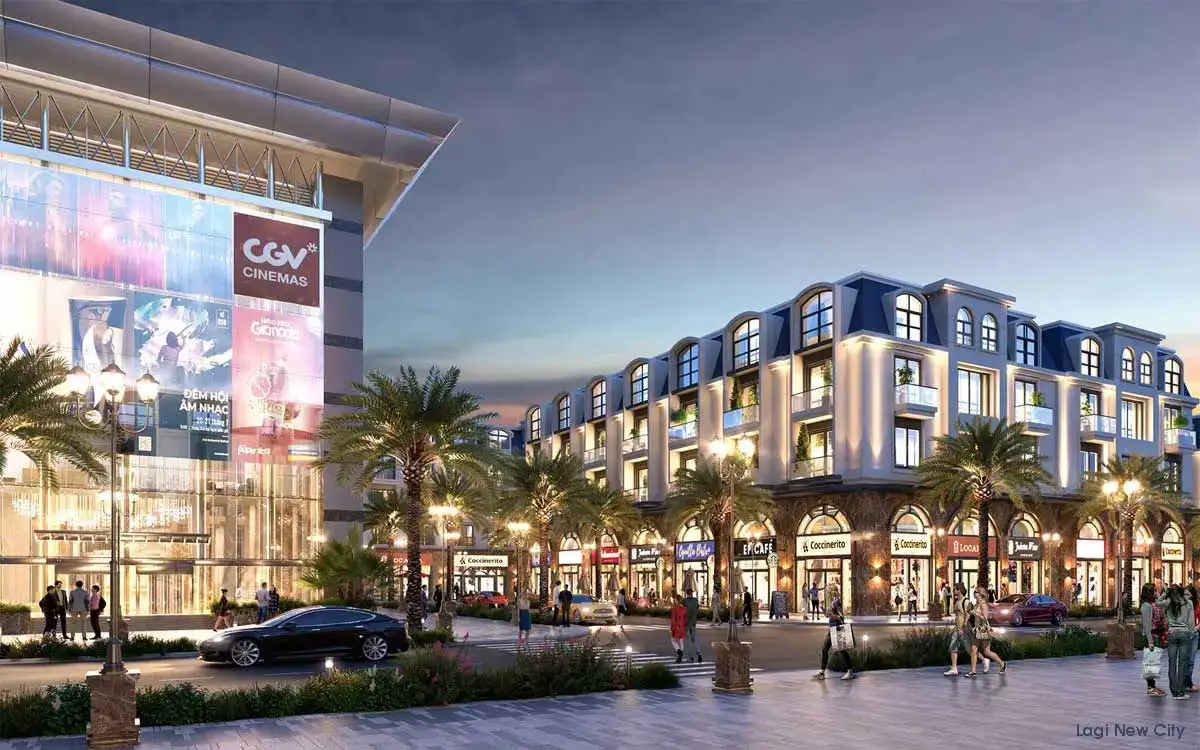 Lagi New City 19 Nhà phố Thương mại Dự án Phức hợp Đô thị Thương mại Dịch vụ & Du lịch Biển Lagi Bình Thuận