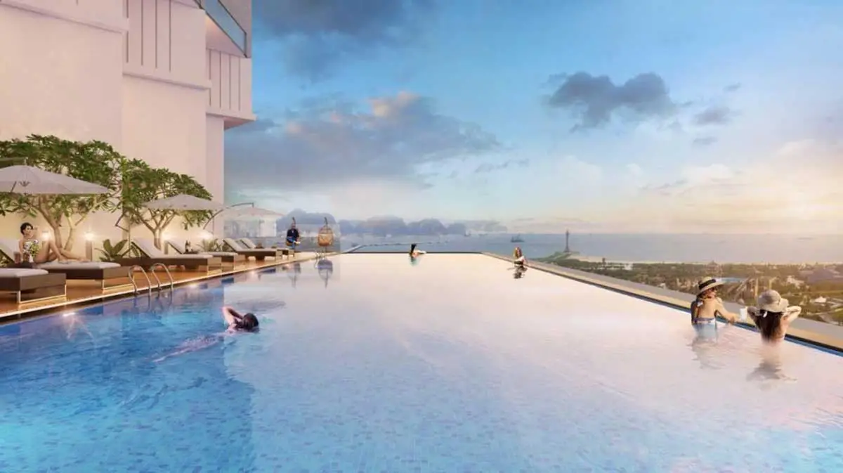 Vina2 Panorama Quy Nhơn 7 Hồ bơi Dự án Căn hộ Vina2 Panorama Quy Nhơn Bình Định