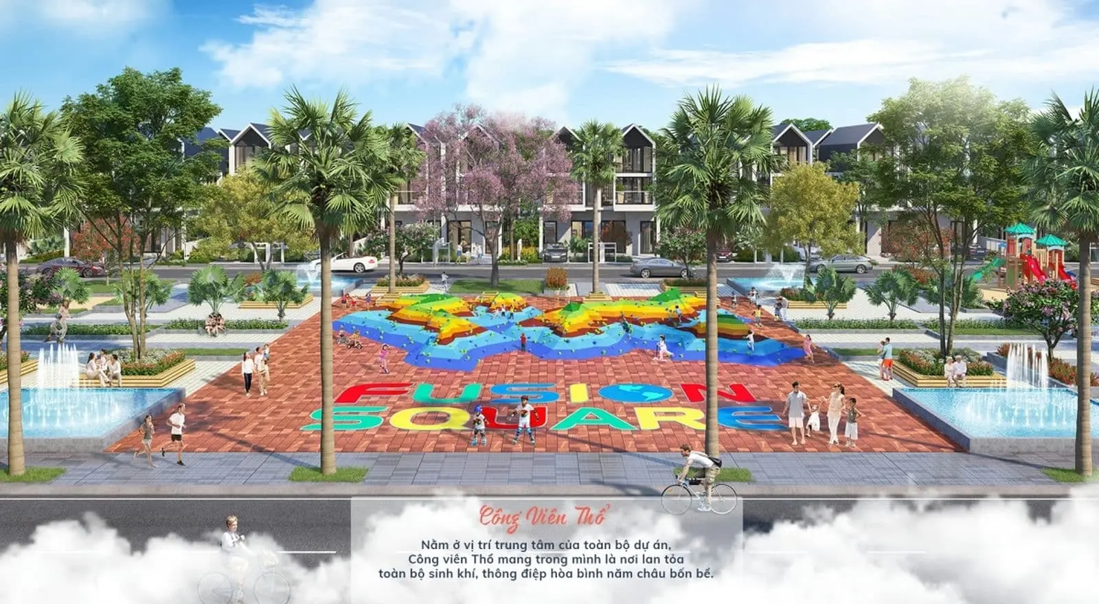 The Fusion 4 Khu công viên Thổ của The Fusion