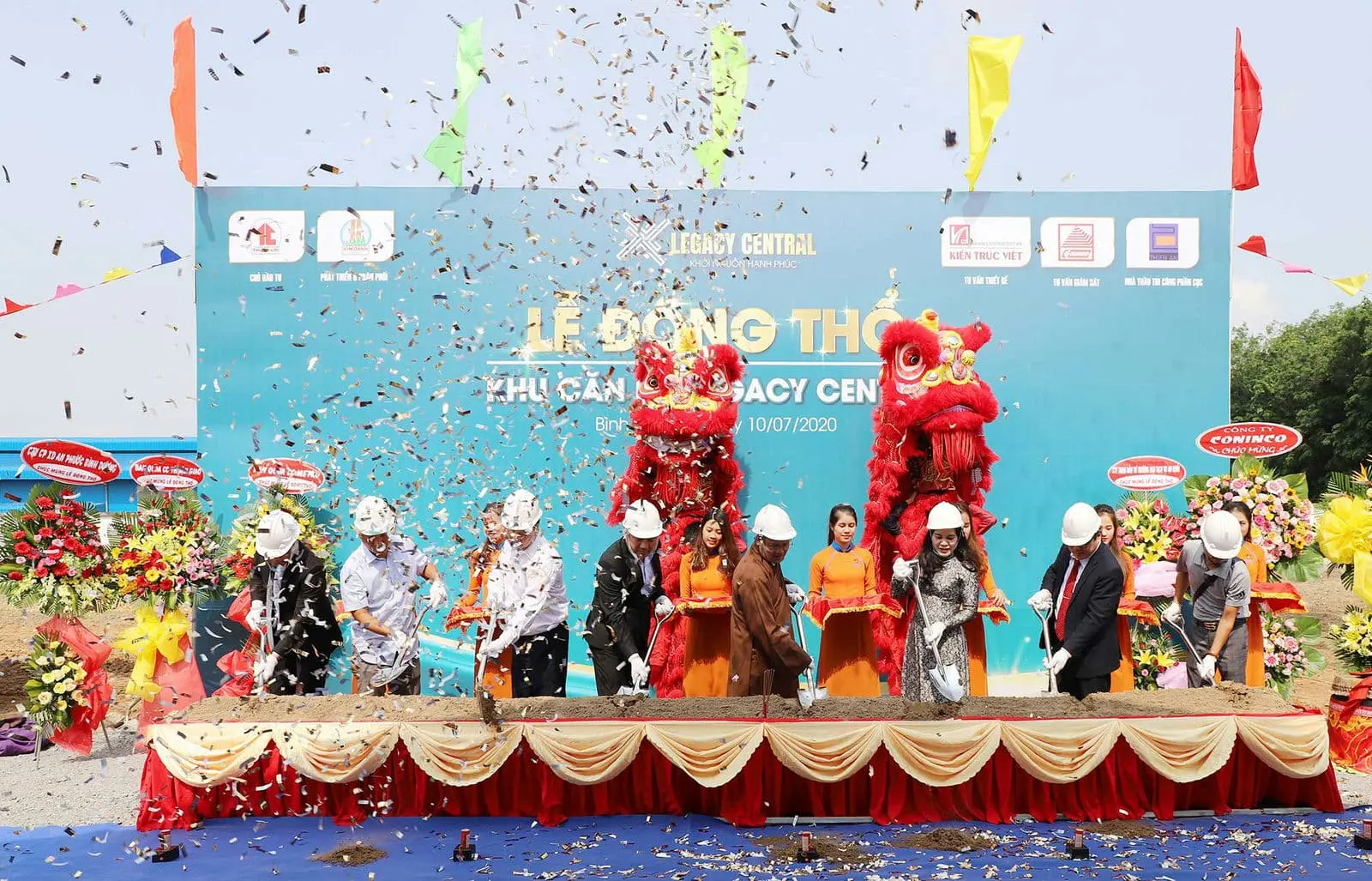 LEGACY CENTRAL BÌNH DƯƠNG 4 Lễ Động Thổ Dự án Legacy Central Bình Dương