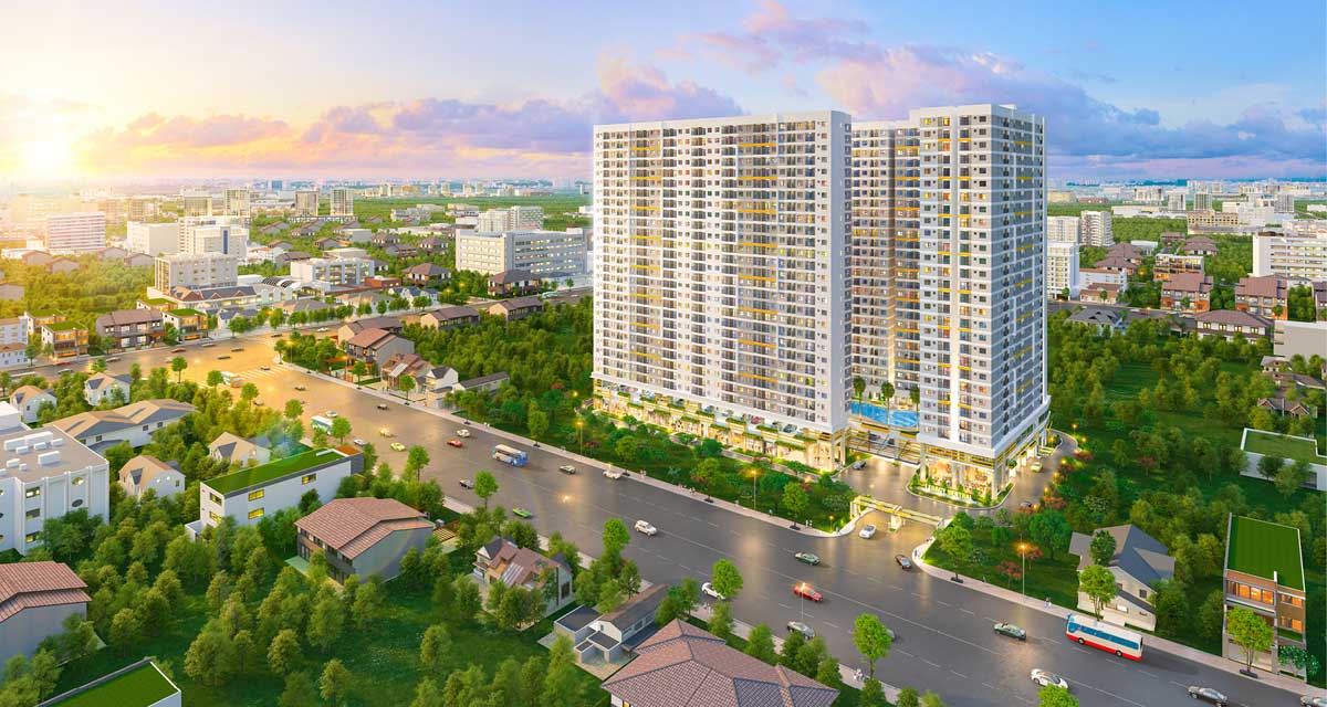 Tổng thể Căn hộ Legacy Central Kim Oanh Bình Dương