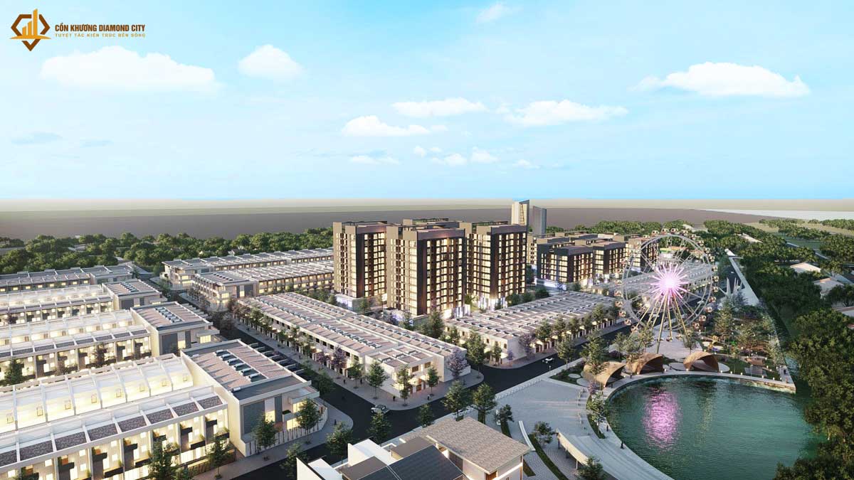 Khu can ho Con Khuong Diamond City 2021 - Cồn Khương Diamond City