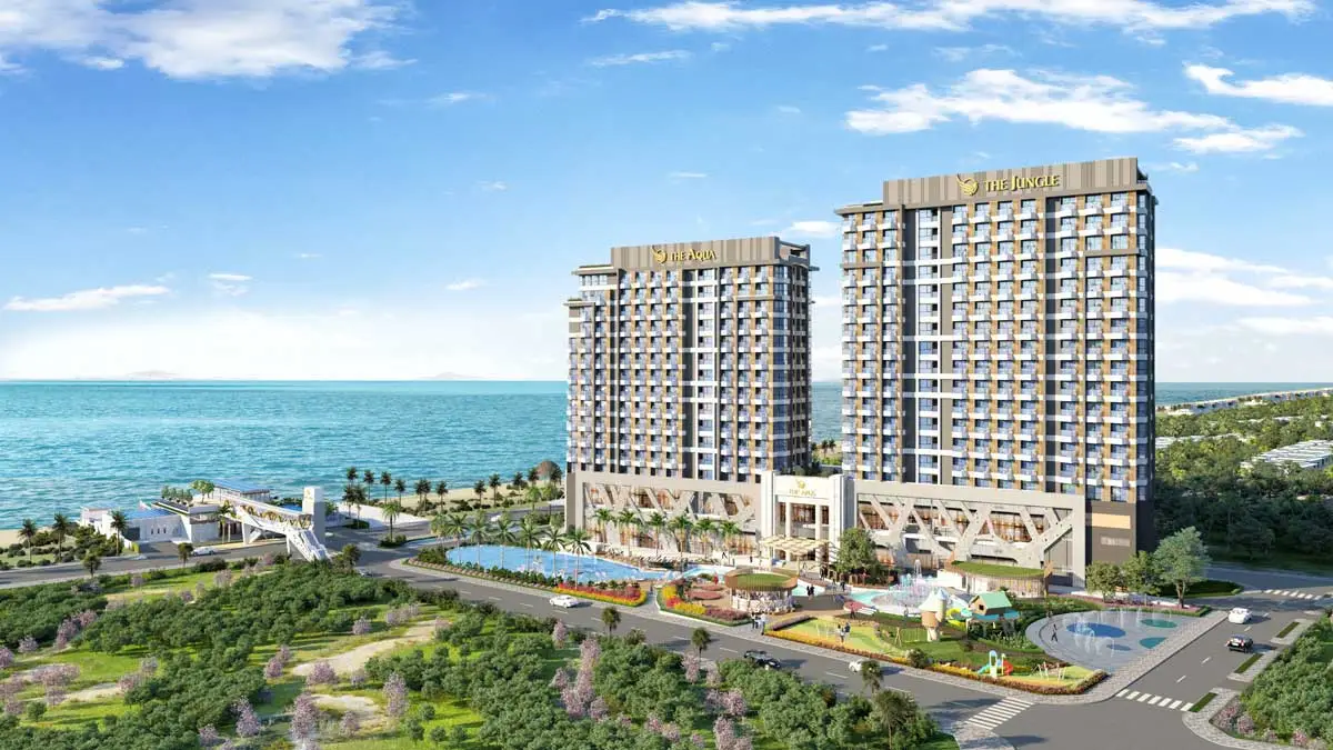 THE APUS PHƯỚC HẢI 2 2 Tháp căn hộ The Aqua & The Jungle tại Dự án The Apus Phước Hải