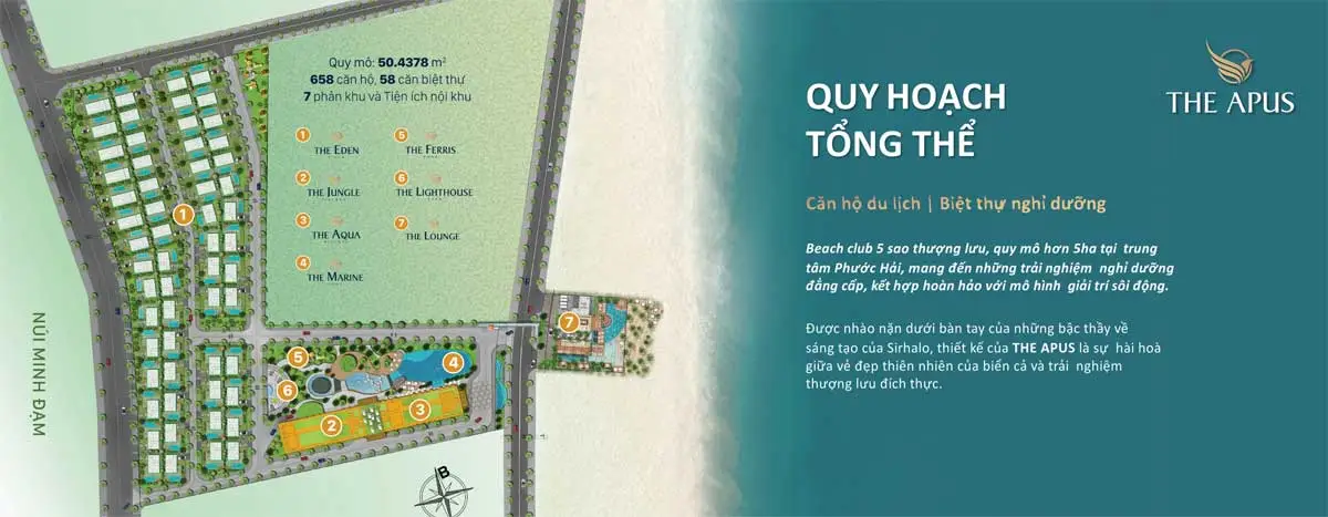 Quy hoạch Tổng thể Dự án The Apus Long Hải Quy hoạch Tổng thể Dự án The Apus Long Hải