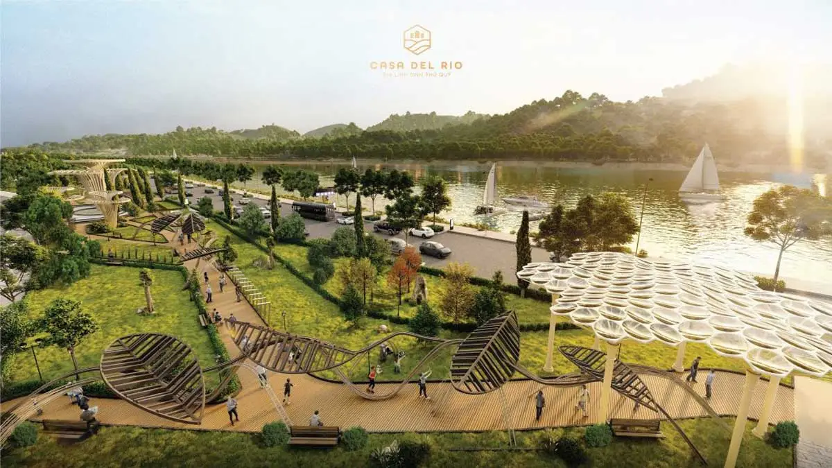 Casa Del Rio Hòa Bình 3 Tiện ích cảnh quan Casa Del Rio Hòa Bình