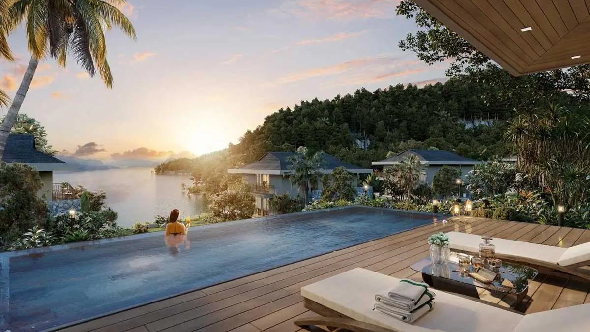 Casa Del Rio Hòa Bình 5 Hồ bơi Dự án Casa Del Rio Hòa Bình