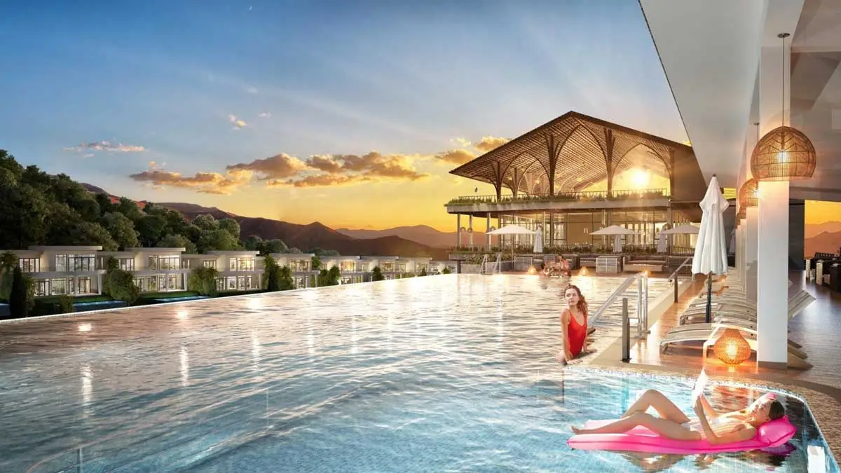 Casa Del Rio Hòa Bình 4 Hồ bơi Dự án Casa Del Rio Hòa Bình