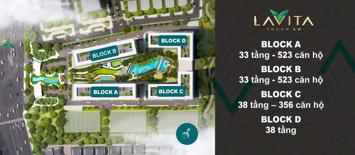 Lavita Thuận An 3 Tổng thể Dự án Lavita Thuận An Bình Dương