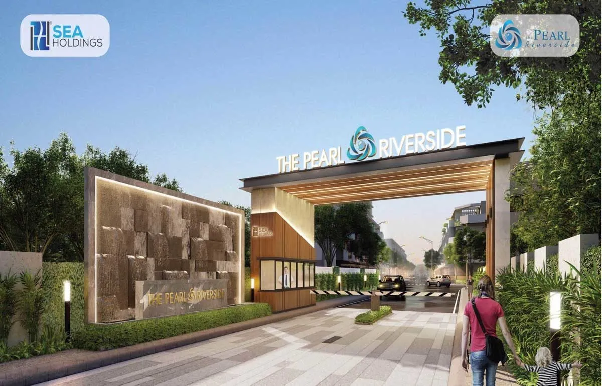 THE PEARL RIVERSIDE LONG AN 4 Cổng chào Dự án The Pearl Riverside