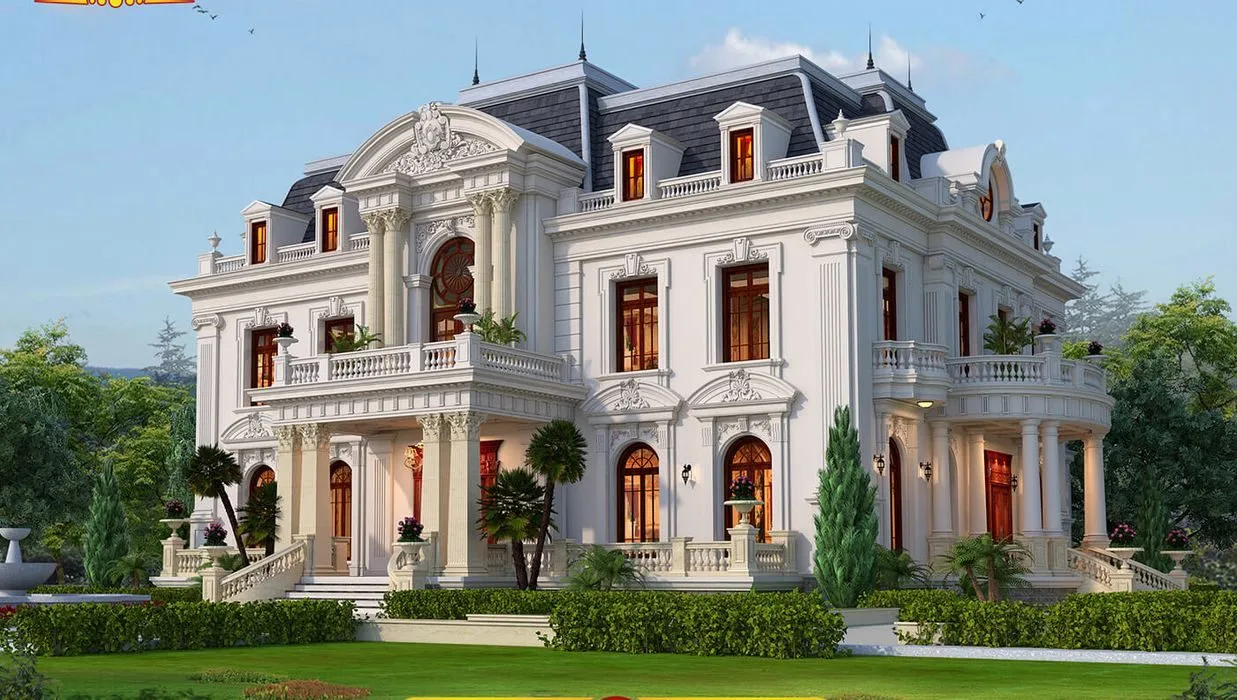 Khu Đô Thị Cẩm Văn An Nhơn Bình Định 6 Phối cảnh Dinh thự Khu Đô Thị Cẩm Văn An Nhơn Bình Định