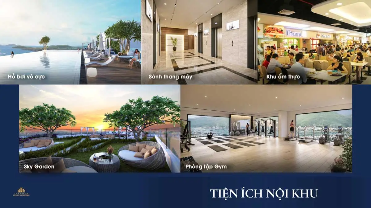 IMPERIUM TOWN NHA TRANG 10 Hệ thống tiện ích nội khu Dự án Imperium Town Nha Trang
