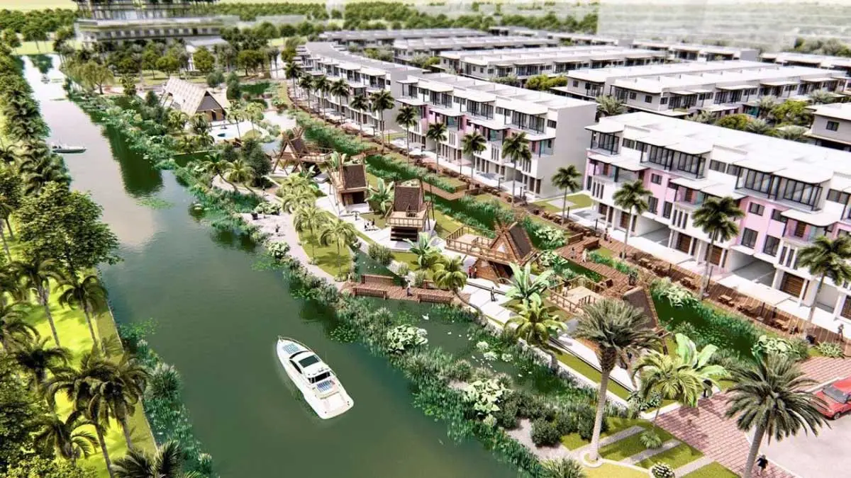 T&T TamDa 5 Công viên bờ sông tại Dự án T&T TamDa Vĩnh Long