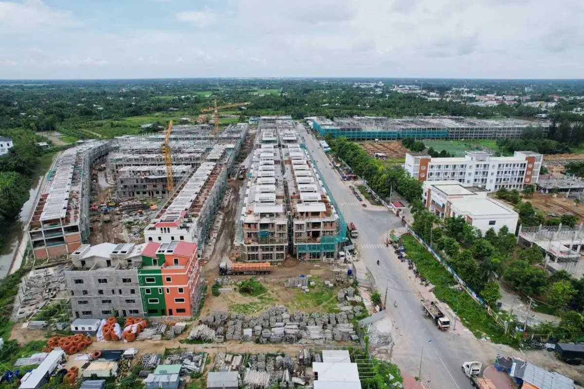 T&T TamDa Tien do thi cong Du an TT TamDa Vinh Long - T&T TamDa