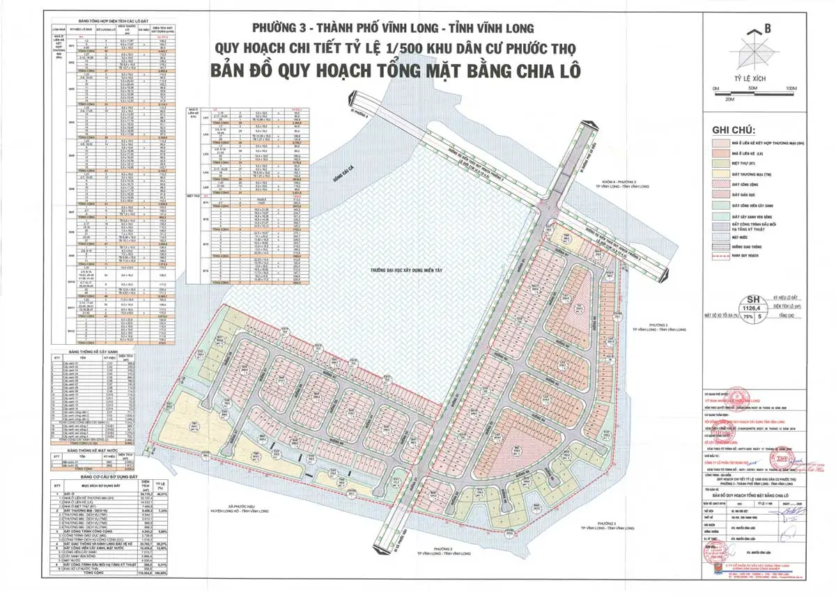 T&T TamDa 6 Mặt bằng Tổng thể Dự án T&T TamDa Vĩnh Long