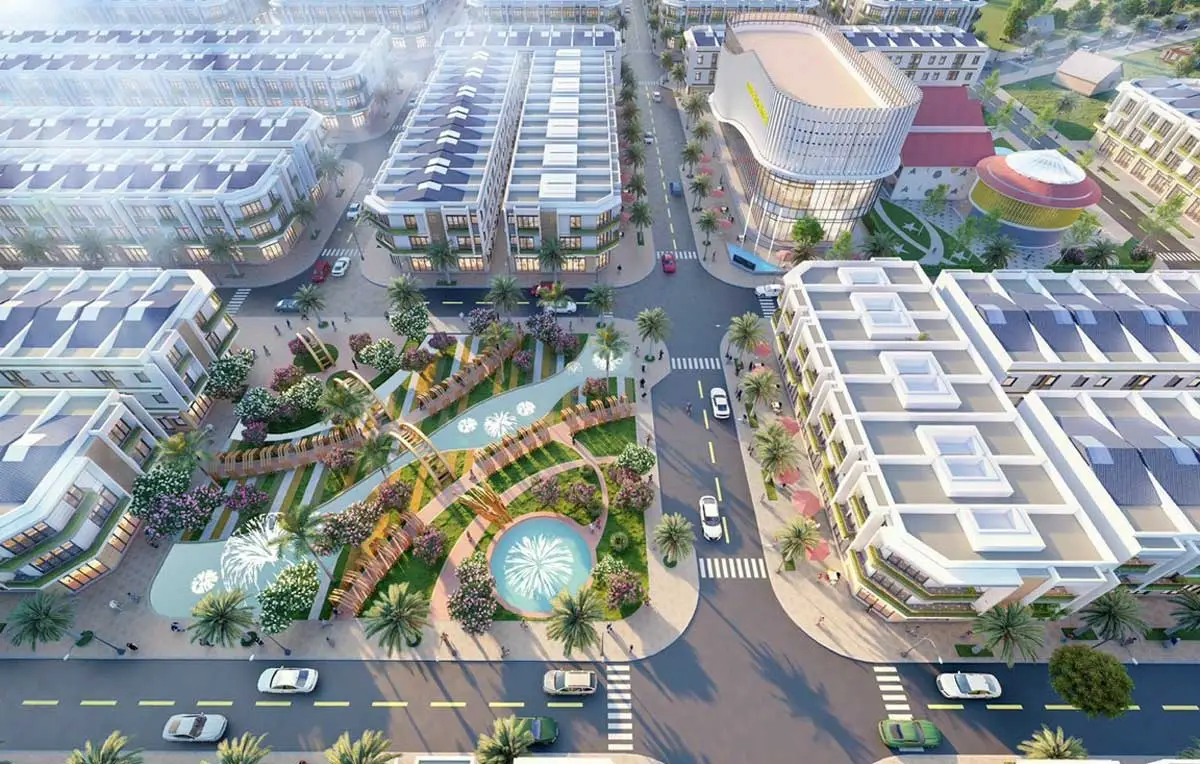 LONG HỘI CENTRAL POINT 7 Tiện ích Khu công viên nội khu Dự án Long Hội Central Point Nhơn Trạch