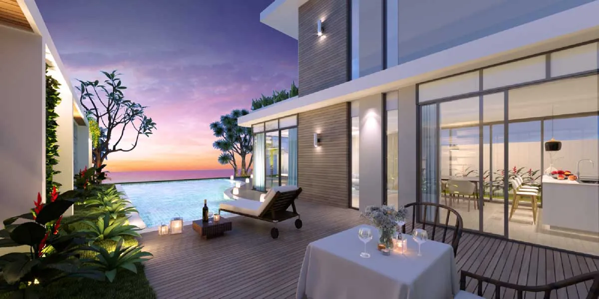 IXORA HỒ TRÀM Ho boi Biet thu Villas Fusion Ho Tram Strip - IXORA HỒ TRÀM