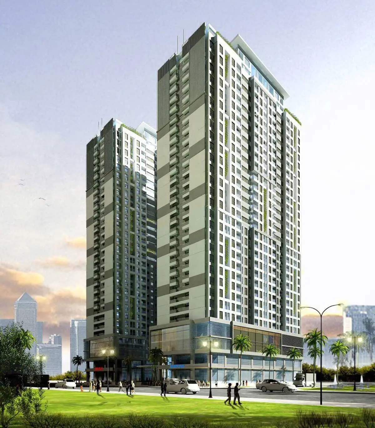 PARKVIEW IRIS TOWER 14 Tổng thể Dự án Căn hộ Parkview Apartment Bình Dương