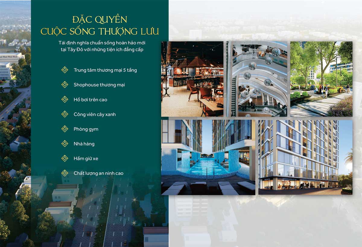 Tiện ích Dự án Căn hộ Thiên Quân Marina Plaza Cần Thơ