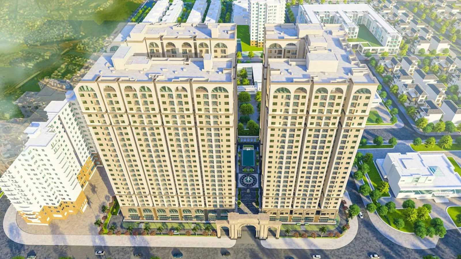 Legend City 3 Mặt hông Dự án Căn hộ Chung cư Legend City Bà Rịa