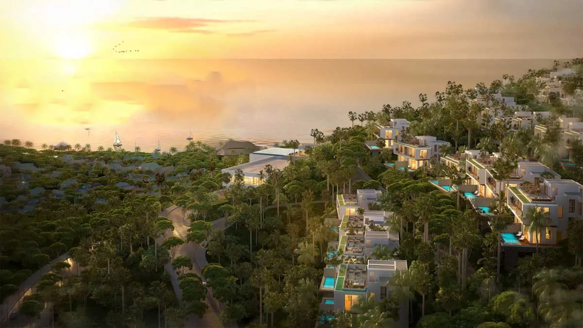 Casa Marina Mũi Né 7 Phối cảnh Khu Biệt thự Casa Marina Mũi Né