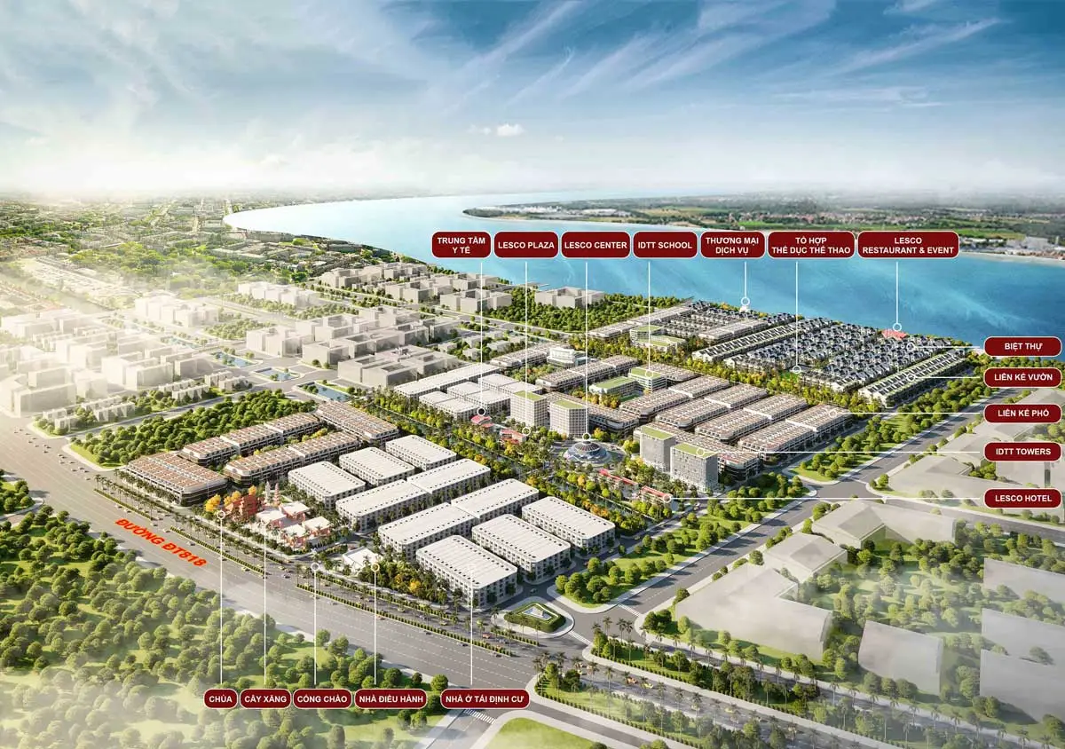 GARDEN RIVERSIDE LONG AN 11 Mặt bằng Dự án Khu Nhà Vườn Bên Sông Garden Riverside Long An