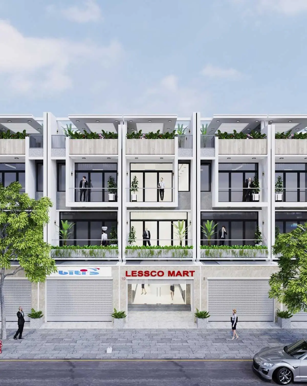 GARDEN RIVERSIDE LONG AN 16 Phối cảnh Nhà phố Garden Riverside Thủ Thừa