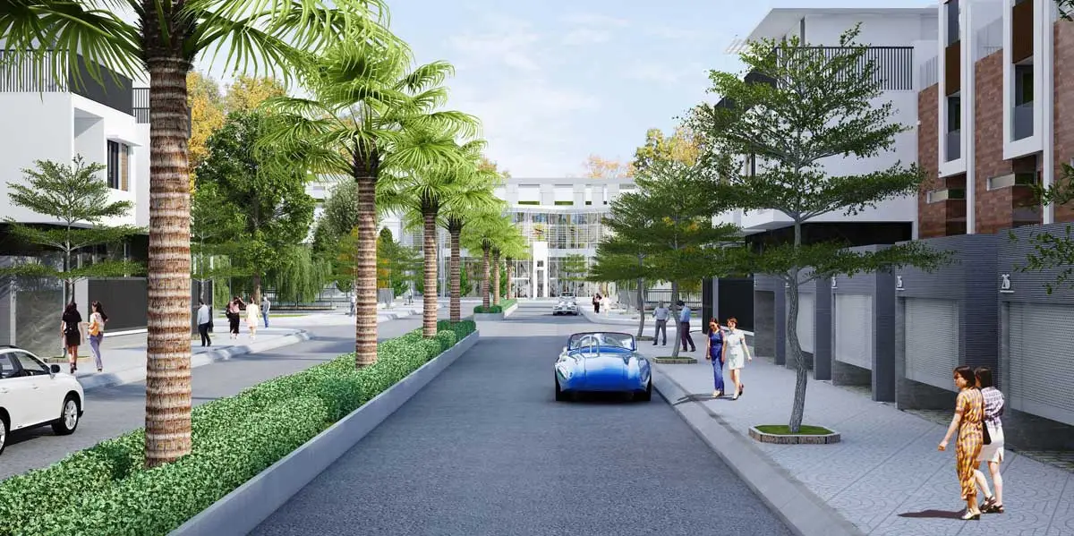 GARDEN RIVERSIDE LONG AN 14 Mặt bằng Tổng thể Dự án Khu Nhà Vườn Bên Sông Garden Riverside Long An