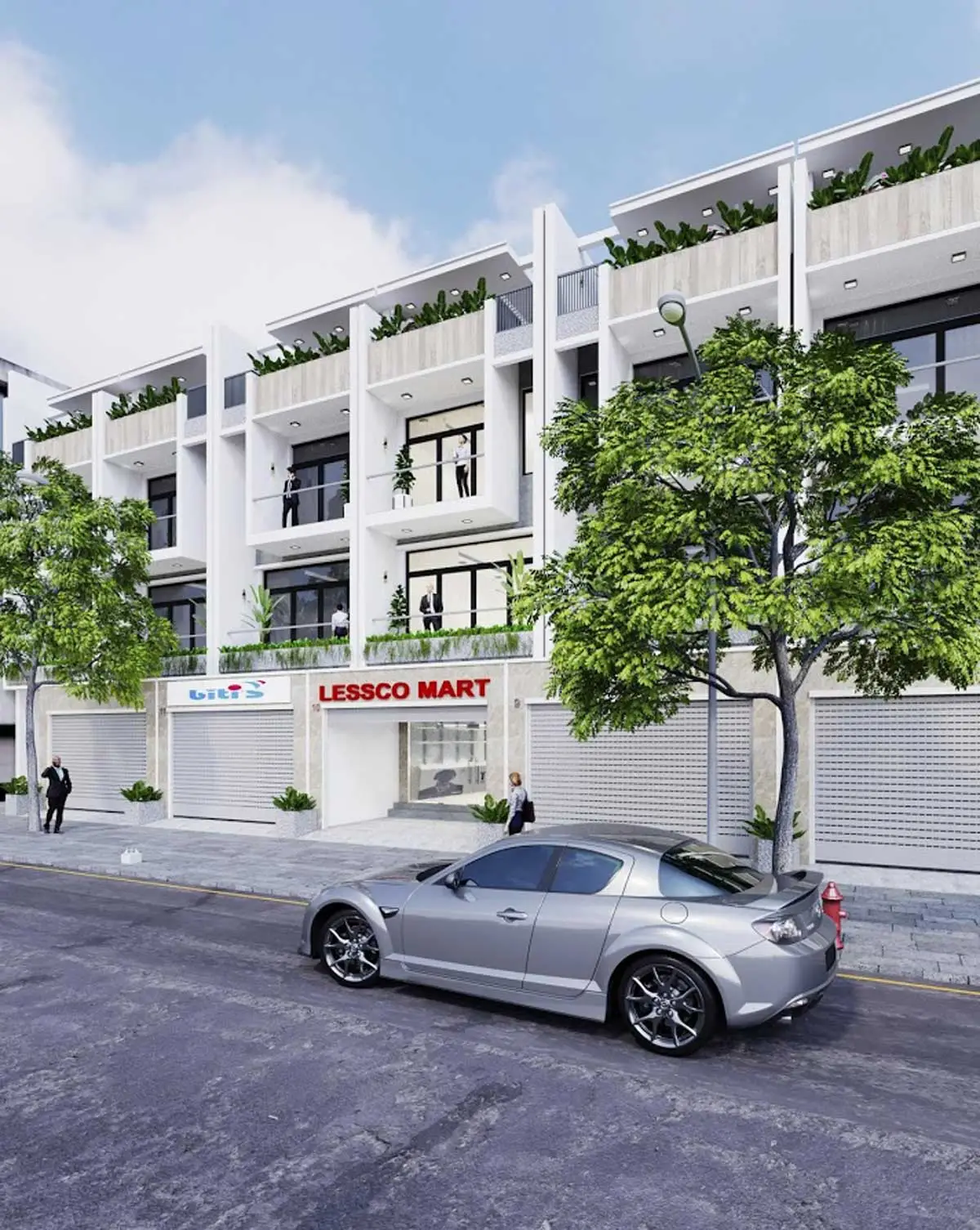 GARDEN RIVERSIDE LONG AN 17 Phối cảnh Nhà phố Garden Riverside Thủ Thừa Long An