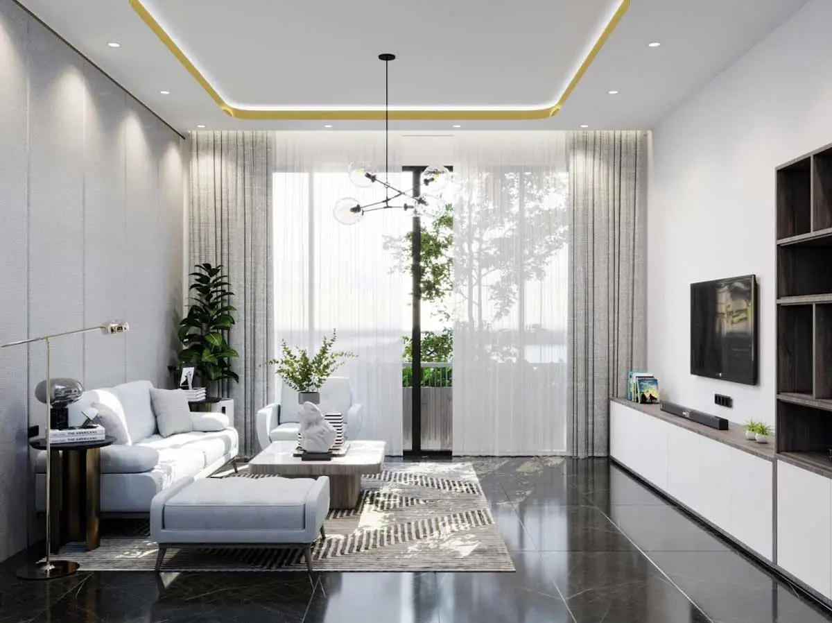 GARDEN RIVERSIDE THỦ THỪA LONG AN phong khach nha pho garden riverside long an - GARDEN RIVERSIDE THỦ THỪA LONG AN