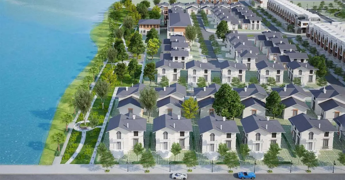 GARDEN RIVERSIDE THỦ THỪA LONG AN Khu biet thu Ven song garden riverside long an - GARDEN RIVERSIDE THỦ THỪA LONG AN