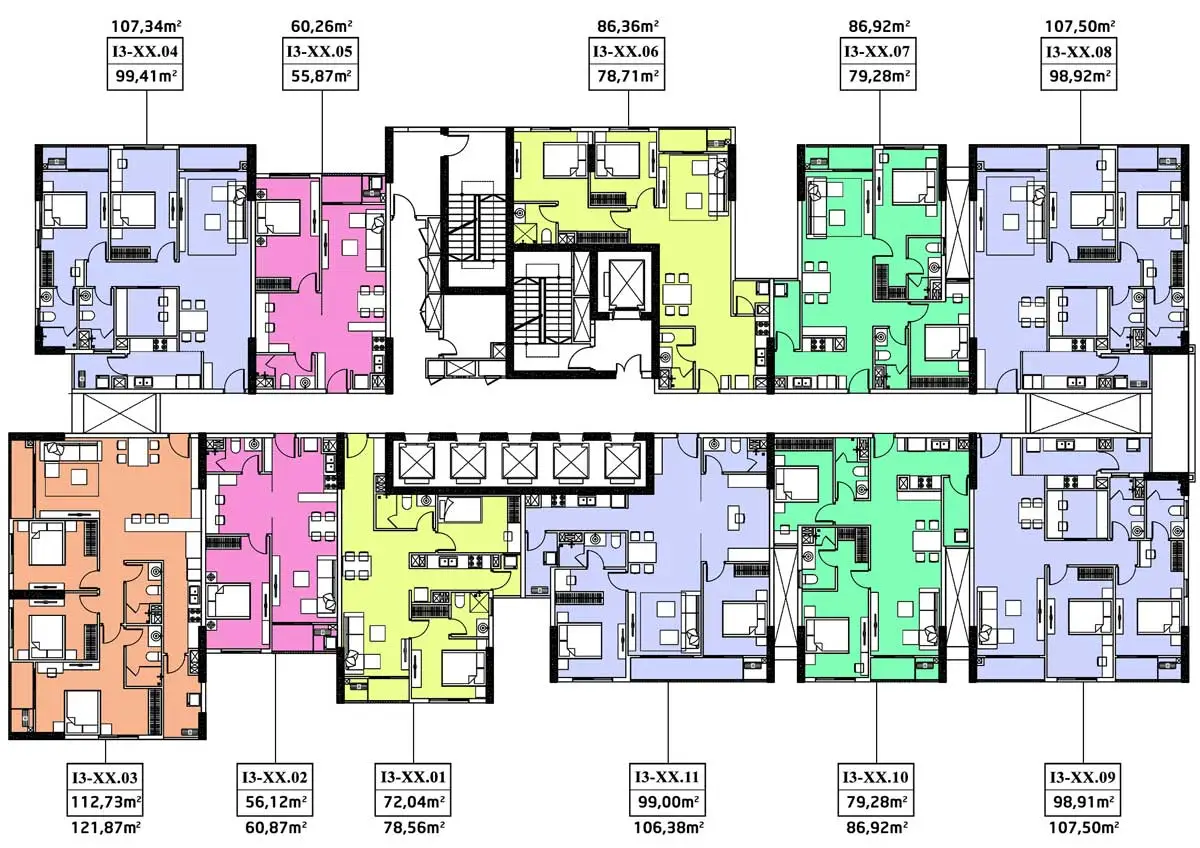 HÀ ĐÔ PHẠM VĂN ĐỒNG THỦ ĐỨC 9 mat-bang-tang-du-an-can-ho-ha-do-pham-van-dong-thu-duc