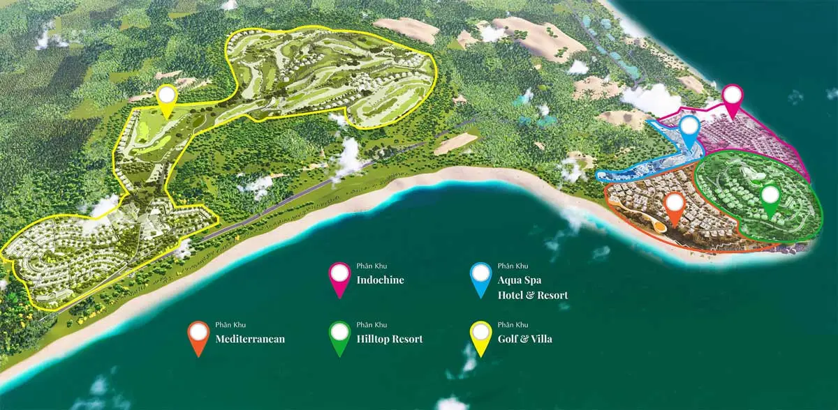 Sunshine Marina Mũi Né 14 Mặt bằng Tổng thể Dự án Sunshine Marina Mũi Né