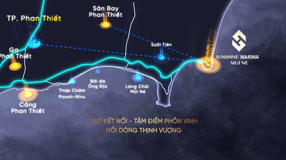 Tiện ích Ngoại khu Dự án Sunshine Marina Mũi Né