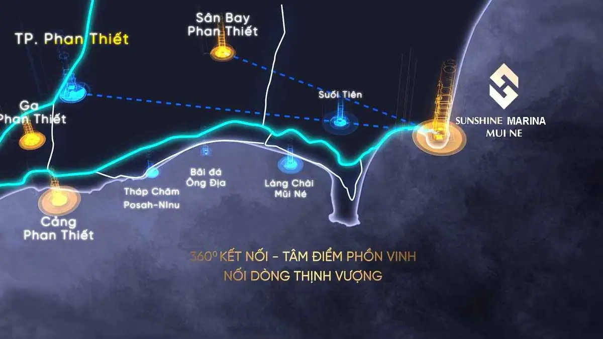 Sunshine Marina Mũi Né 13 Tiện ích Ngoại khu Dự án Sunshine Marina Mũi Né