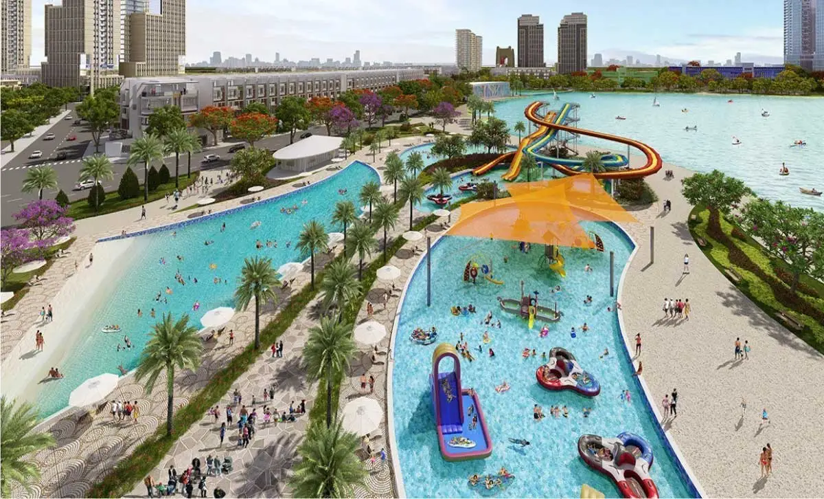 CĂN HỘ VẠN PHÚC CITY THỦ ĐỨC 8 Khu công viên nước Căn hộ Vạn Phúc City