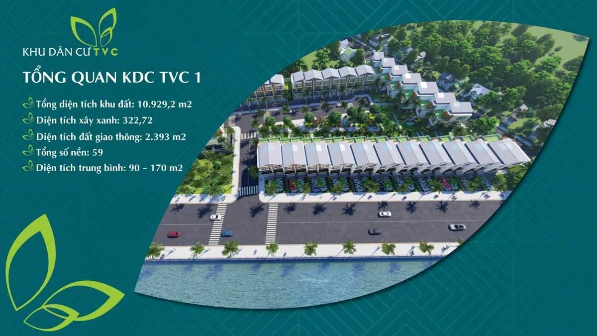 KHU DÂN CƯ TVC TRẦN VĂN CHẨM CỦ CHI 5 Tổng thể Dự án đất nền Khu dân cư TVC 1 Trần Văn Chẩm Củ Chi