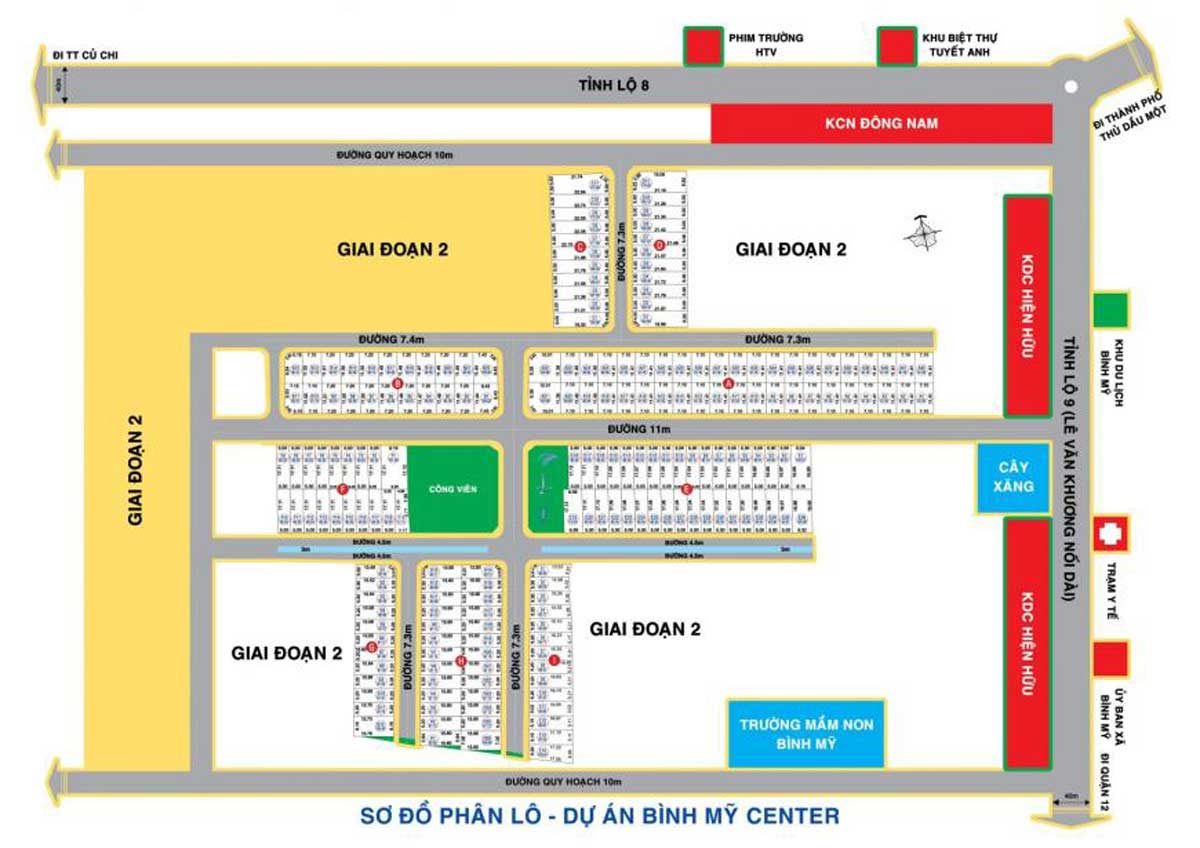 Dự án KDC Bình Mỹ Center Củ Chi